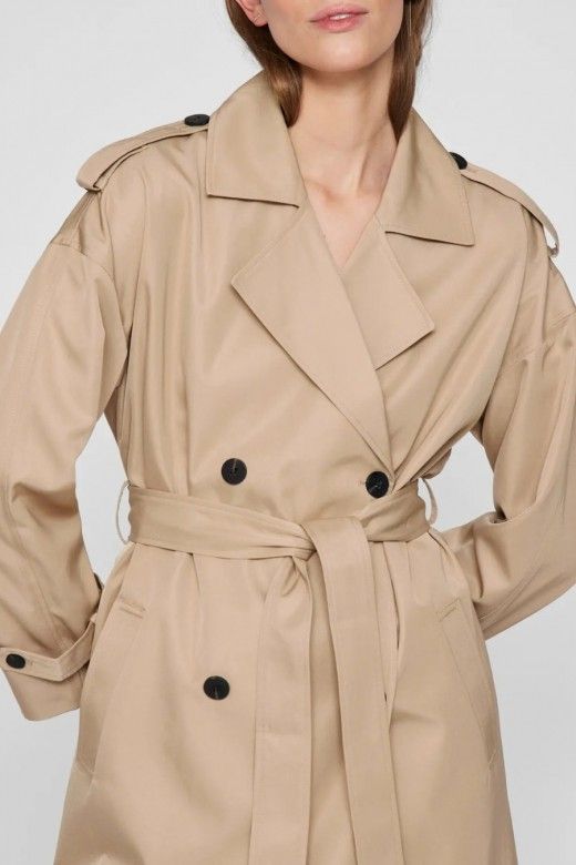 Gabardine Mulher ADDISON  Long VILA