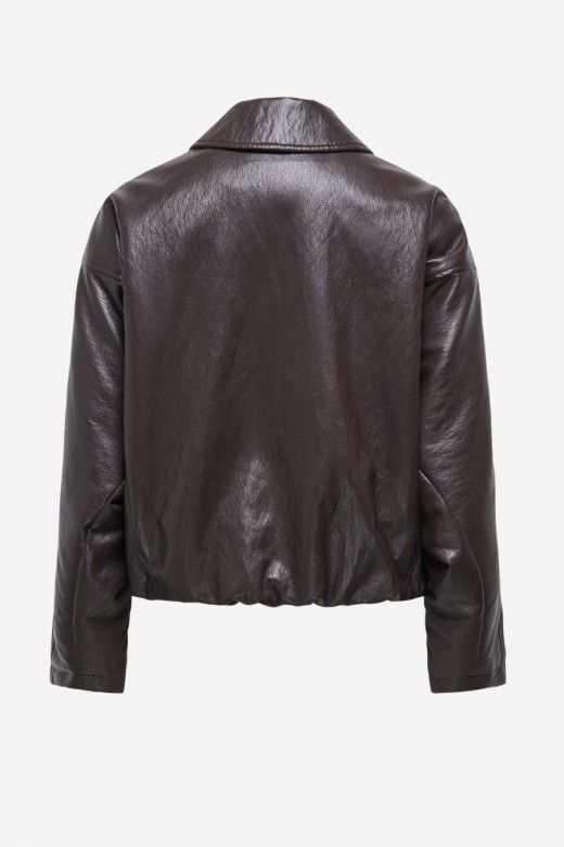 ONLY Masja Casaco Bomber Efeito Pele Mulher ONLY Masja Casaco Bomber Efeito Pele Mulher