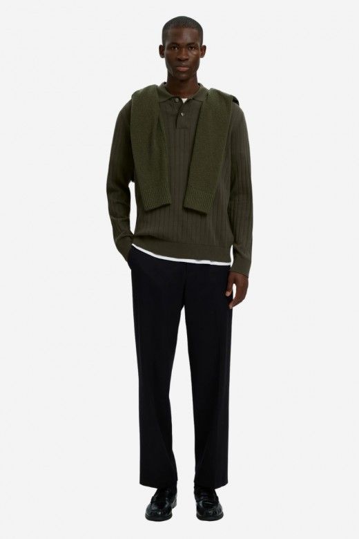 Selected Homme Torino Polo Malha Canelada Homem Selected Homme Torino Polo Malha Canelada Homem