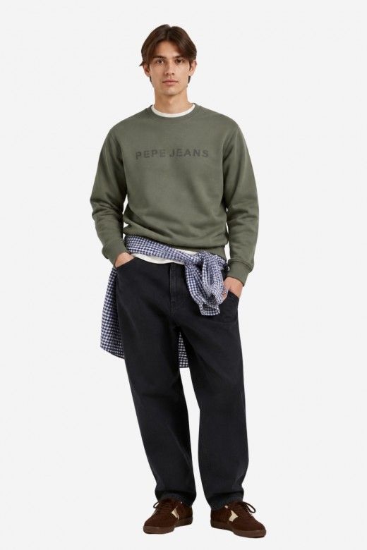 Pepe Jeans Jefferson Crew Sweatshirt Homem Pepe Jeans Jefferson Crew Sweatshirt Homem