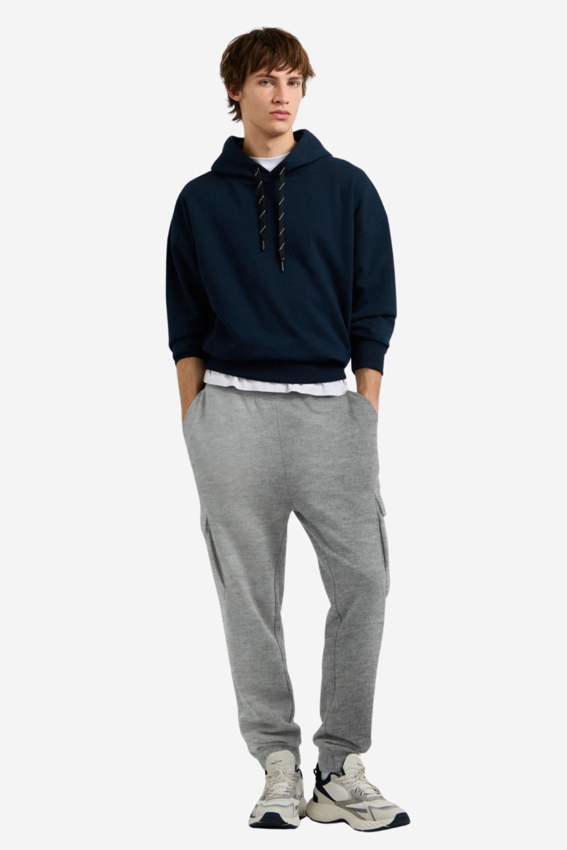 Pepe Jeans Sweatshirt Capuz Casual Fit Homem