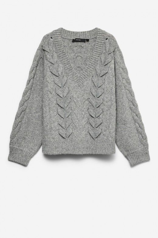 Vero Moda Marla Camisola Malha Trançada Mulher Vero Moda Marla Camisola Malha Trançada Mulher