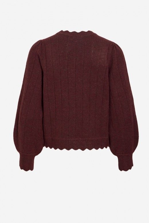 VILA Zira Camisola Malha Decote V Mulher VILA Zira Camisola Malha Decote V Mulher