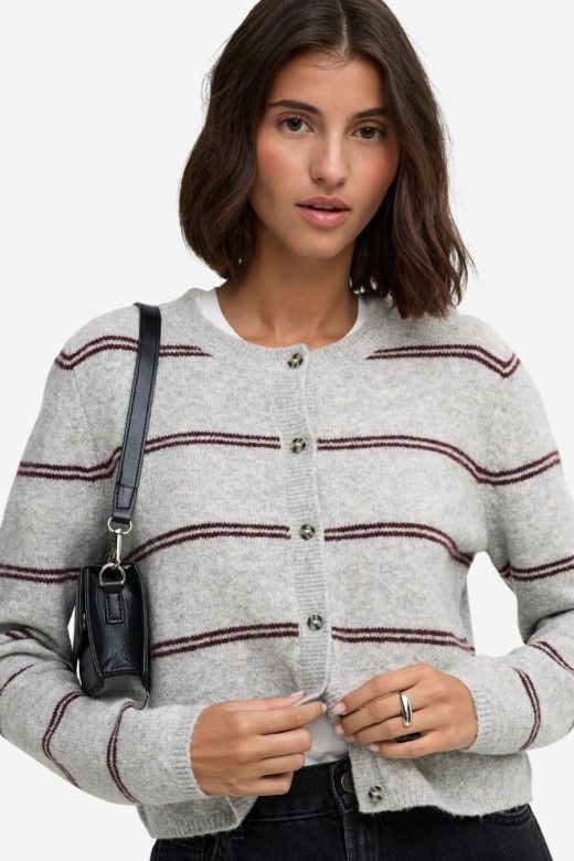 JDY Chloe Cardigan Malha Riscas Mulher JDY Chloe Cardigan Malha Riscas Mulher