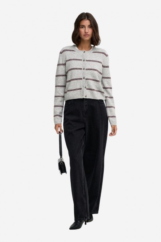 JDY Chloe Cardigan Malha Riscas Mulher JDY Chloe Cardigan Malha Riscas Mulher