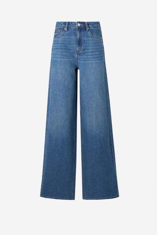 Vero Moda Kelly Jeans Perna Larga Cintura Média Mulher Vero Moda Kelly Jeans Perna Larga Cintura Média Mulher