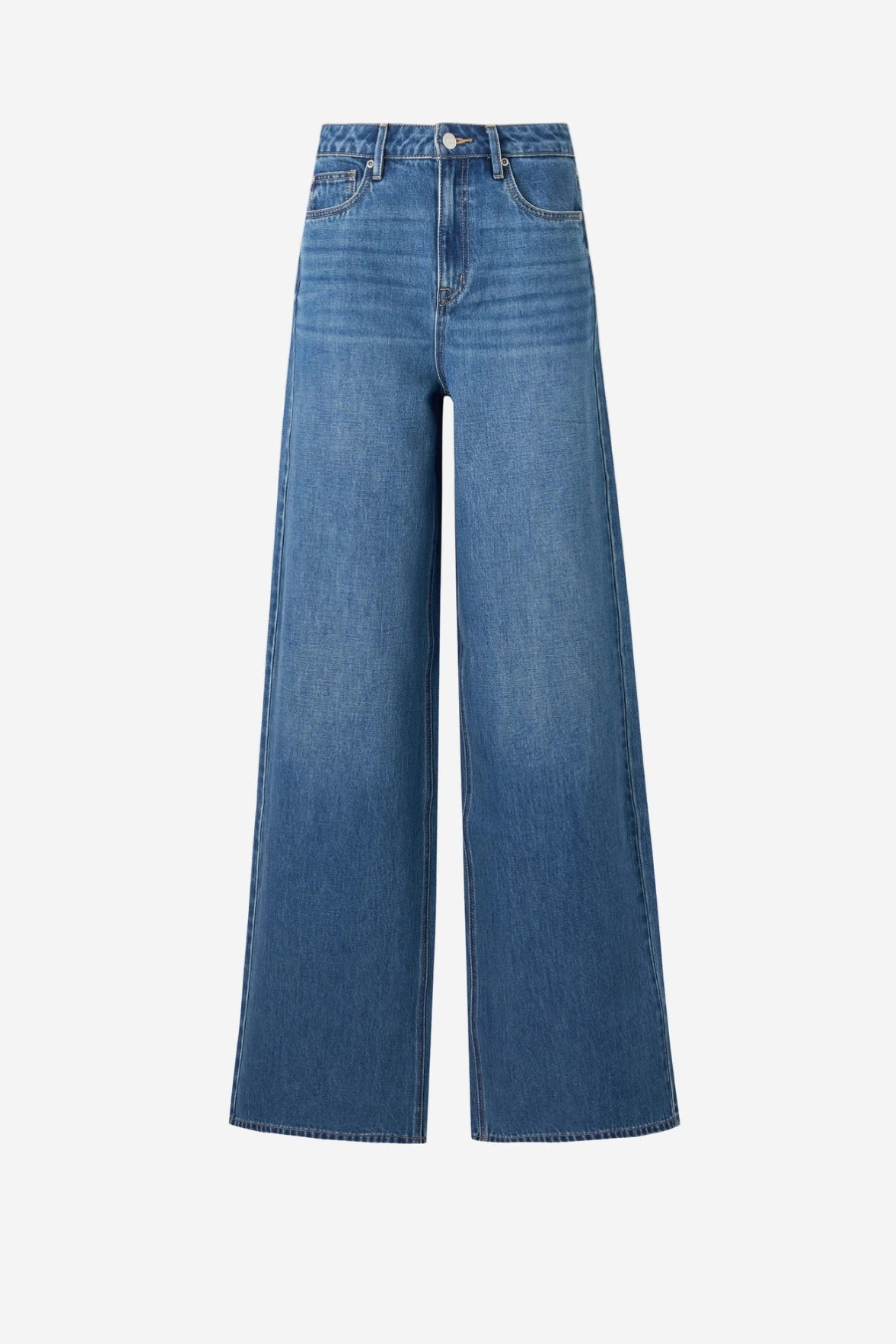 Vero Moda Kelly Jeans Perna Larga Cintura Média Mulher