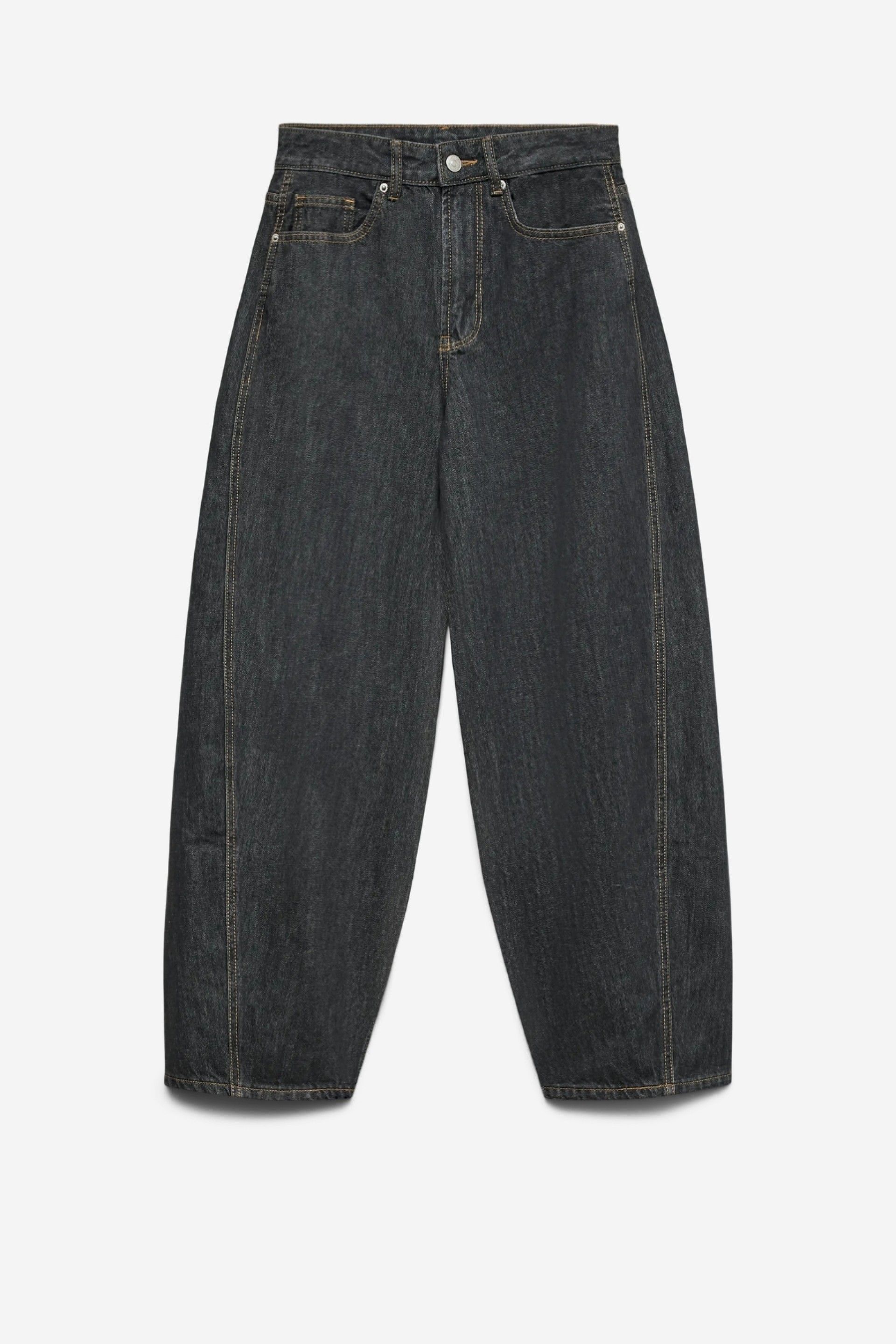 Vero Moda Zoe Jeans Barrel Cintura Média Mulher
