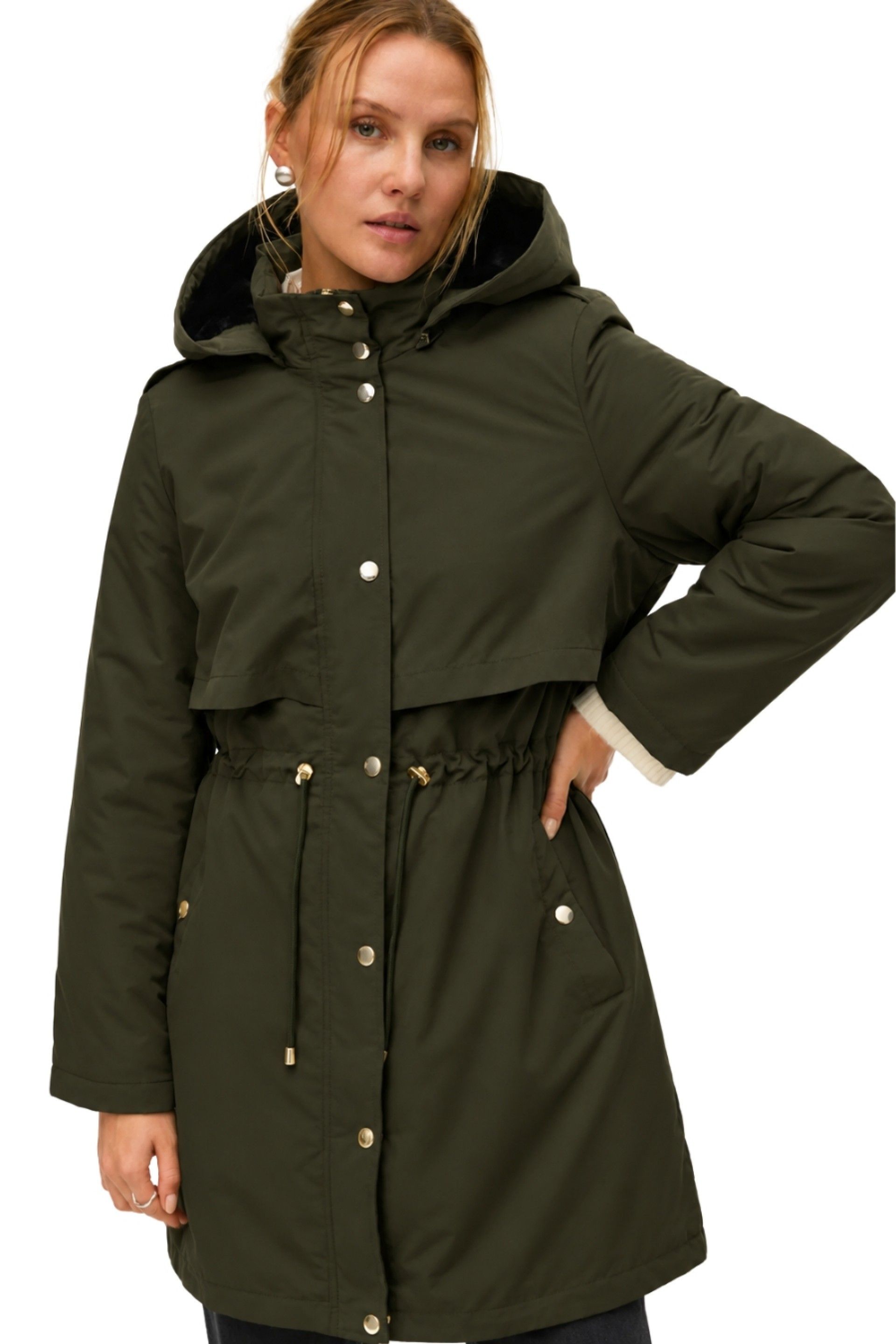 Vero Moda Gail Maya Parka com Capuz Mulher