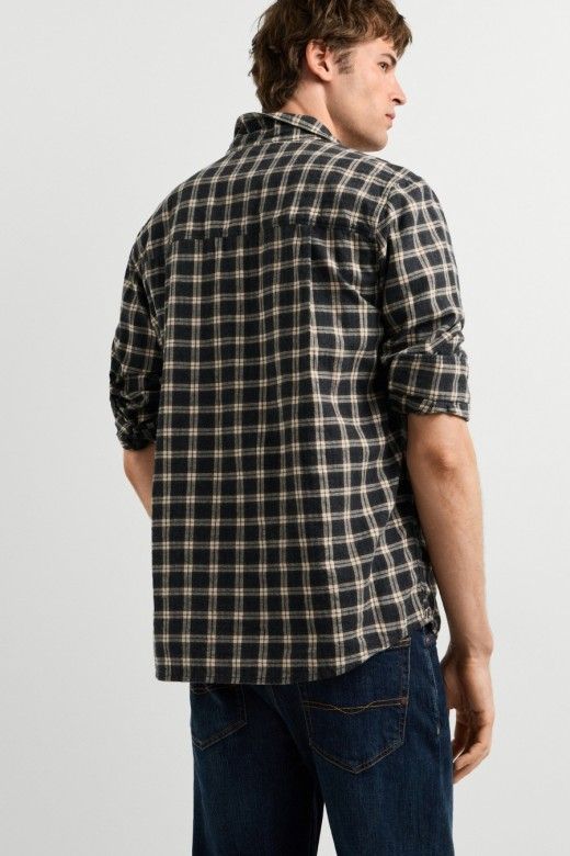 Pepe Jeans Reimes Camisa Xadrez Homem