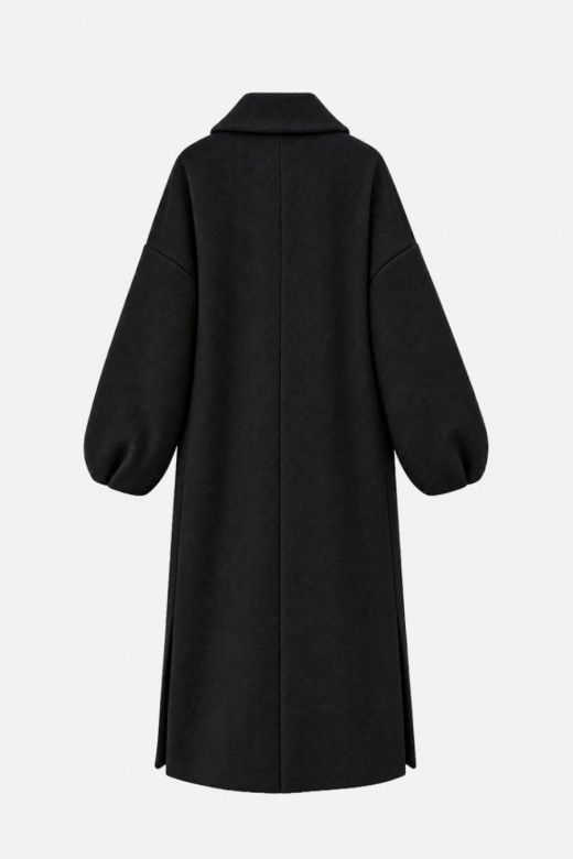 Scripta Casaco Comprido Oversized com Mangas Bal�o Mulher  Refer�ncia