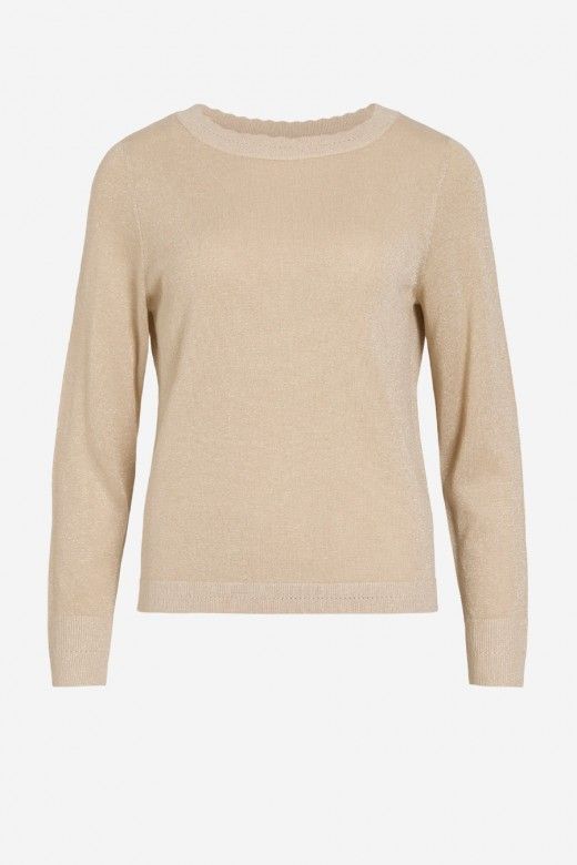 VILA Camisola Viginny com Brilho Mulher VILA Camisola Viginny com Brilho Mulher