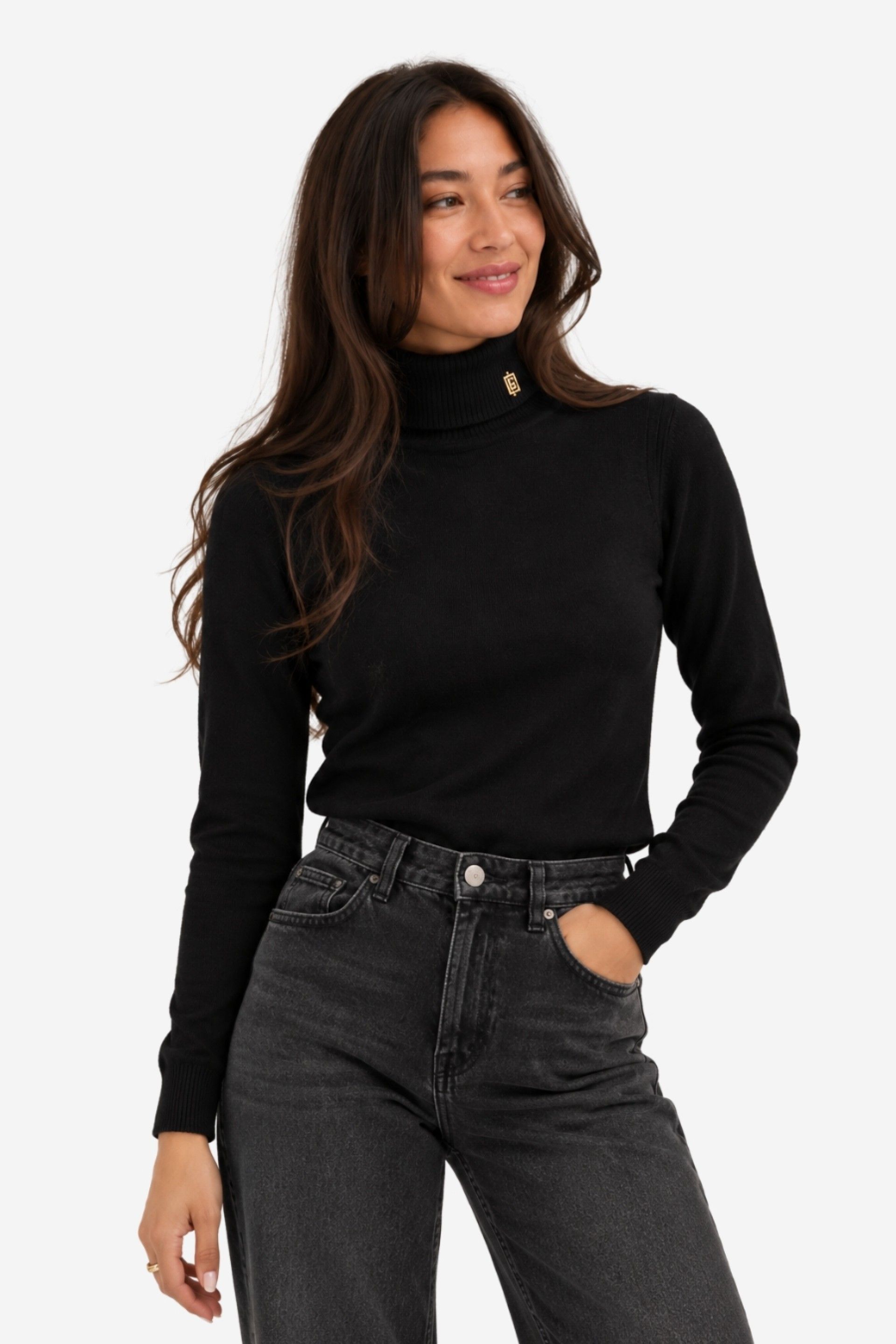 Scripta Camisola de Malha Gola Alta Mulher