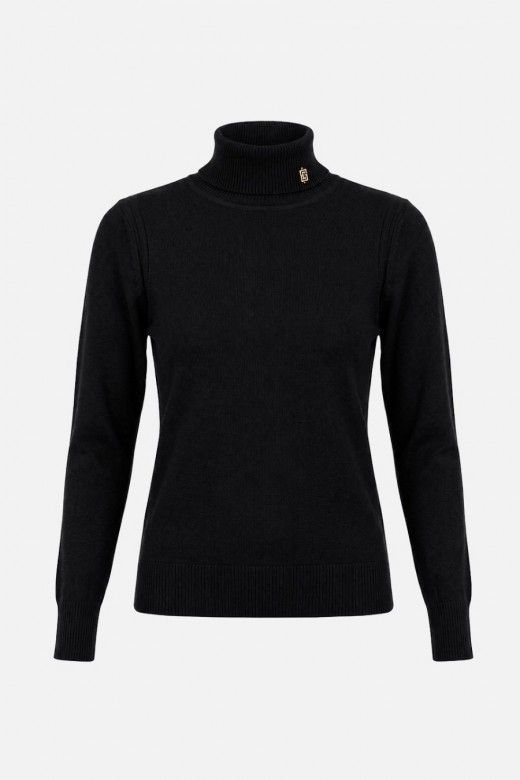 Scripta Camisola de Malha Gola Alta Mulher