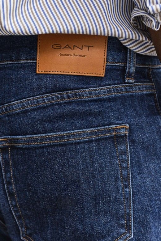 GANT Jeans de Corte Ajustado Homem