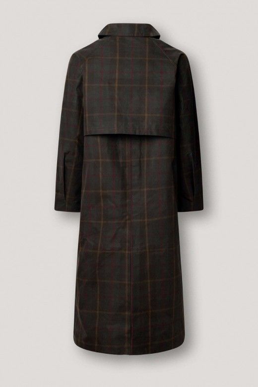 Pepe Jeans Gabardine Comprida de Xadrez Mulher
