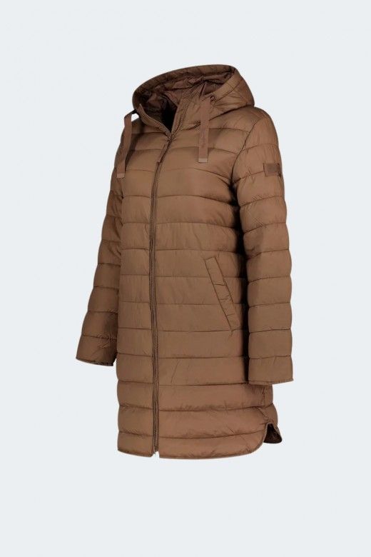 Pepe Jeans Casaco Peyton Long Acolchoado com Capuz Mulher