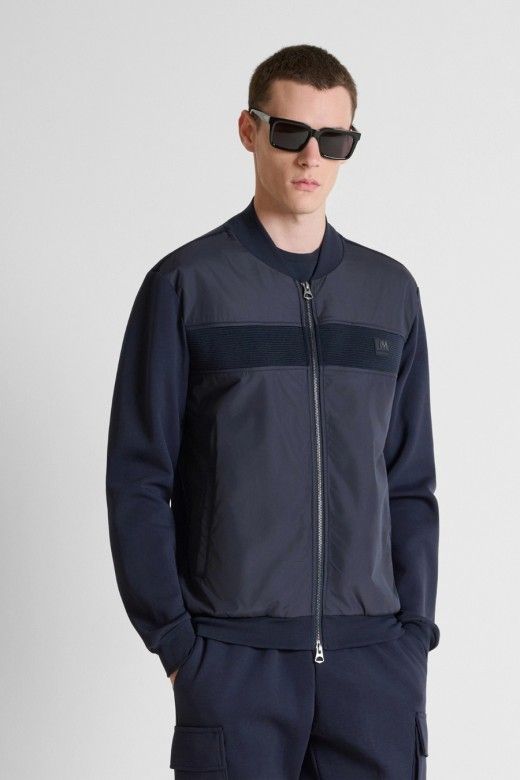 Antony Morato Casaco Sweat de Corte Regular Homem Antony Morato Casaco Sweat de Corte Regular Homem