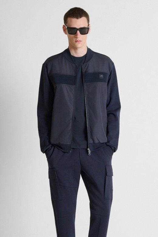 Antony Morato Casaco Sweat de Corte Regular Homem Antony Morato Casaco Sweat de Corte Regular Homem