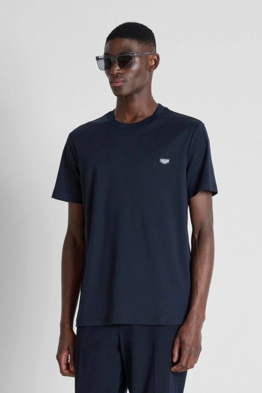 Antony Morato T-shirt de Algodão com Logótipo Homem Antony Morato T-shirt de Algodão com Logótipo Homem