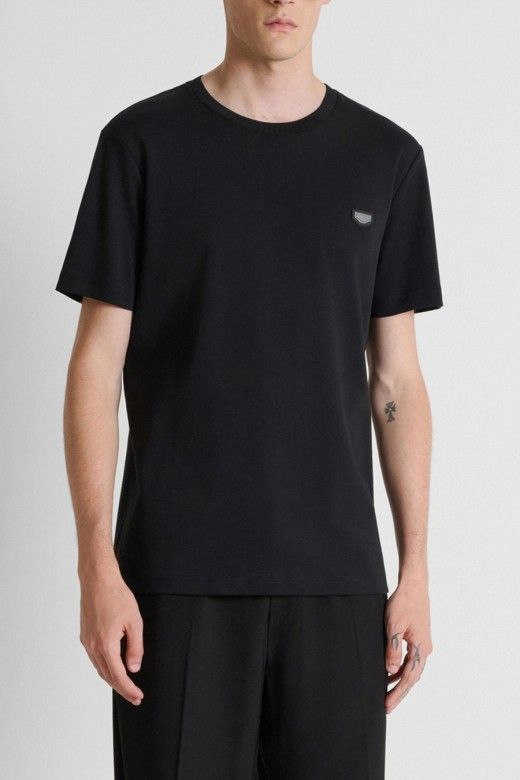 Antony Morato T-shirt de Algodão com Logótipo Homem Antony Morato T-shirt de Algodão com Logótipo Homem