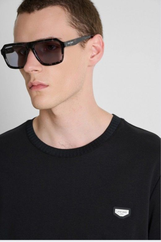 Antony Morato T-shirt de Algodão com Logótipo Homem Antony Morato T-shirt de Algodão com Logótipo Homem