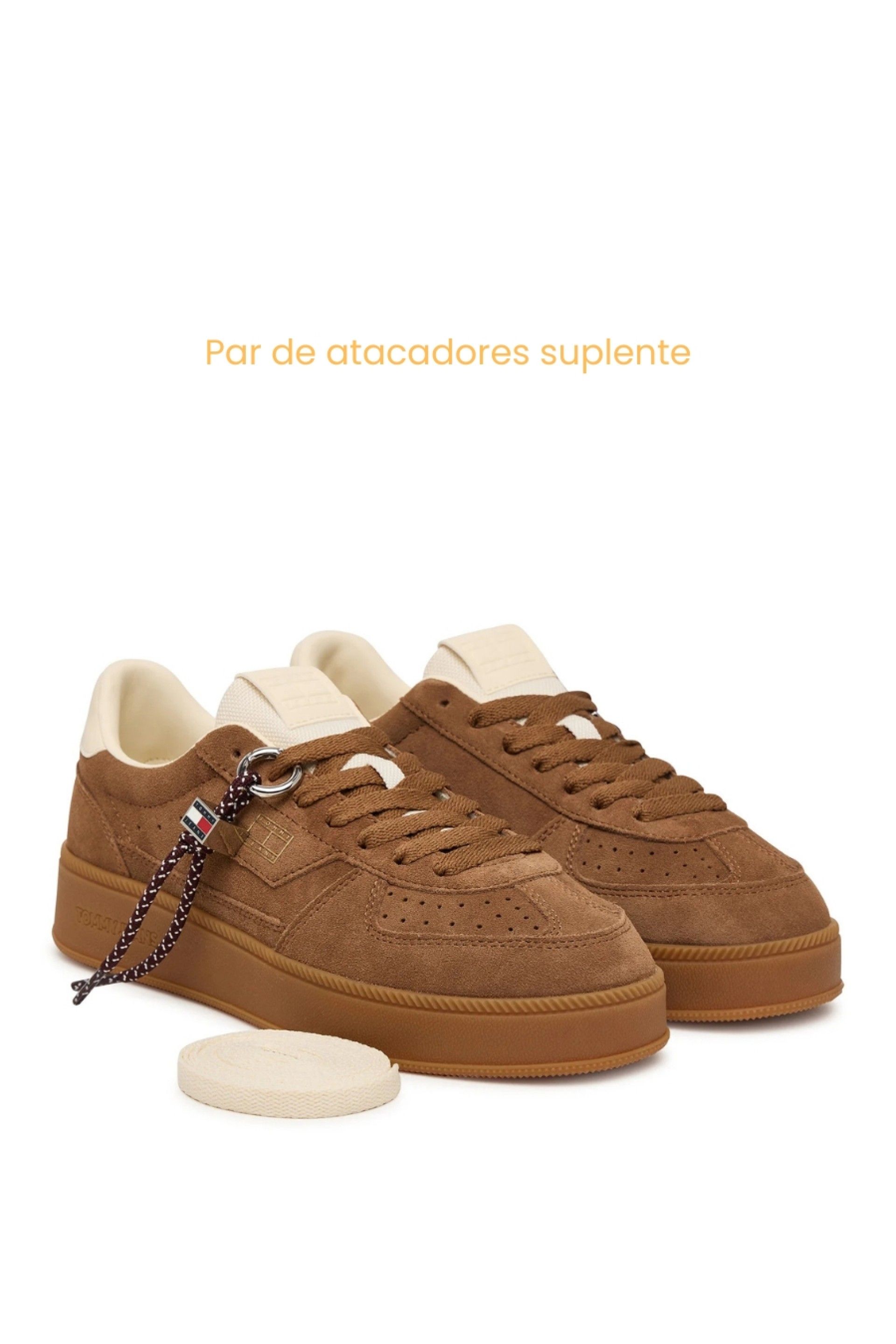 Tommy Jeans Sapatilhas Greenwich em Camurça Mulher