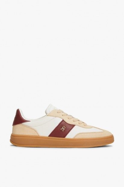 Tommy Hilfiger Sapatilhas com Monograma de Mulher Tommy Hilfiger Sapatilhas com Monograma de Mulher