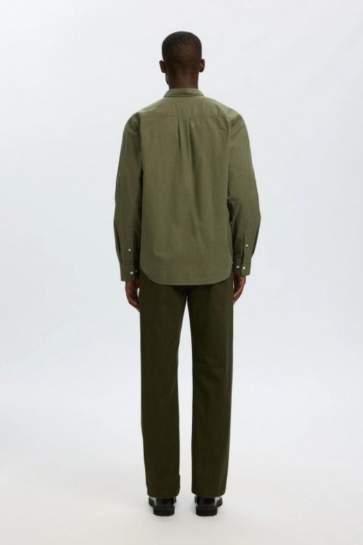 Selected Camisa Cole-Jay em Algodão de Corte Regular de Homem Selected Camisa Cole-Jay em Algodão de Corte Regular de Homem