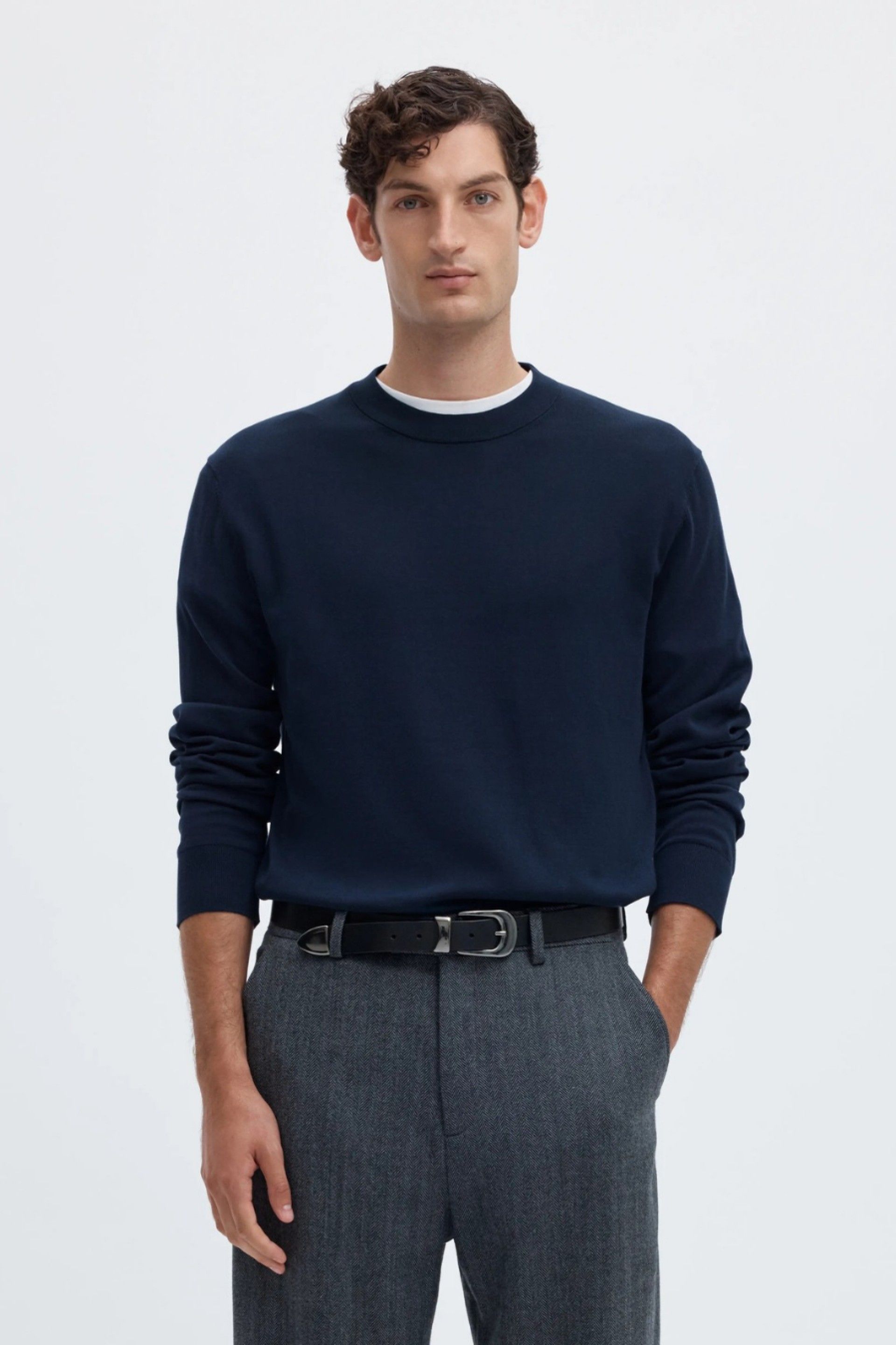 Selected Camisola Torino em Algodão de Homem