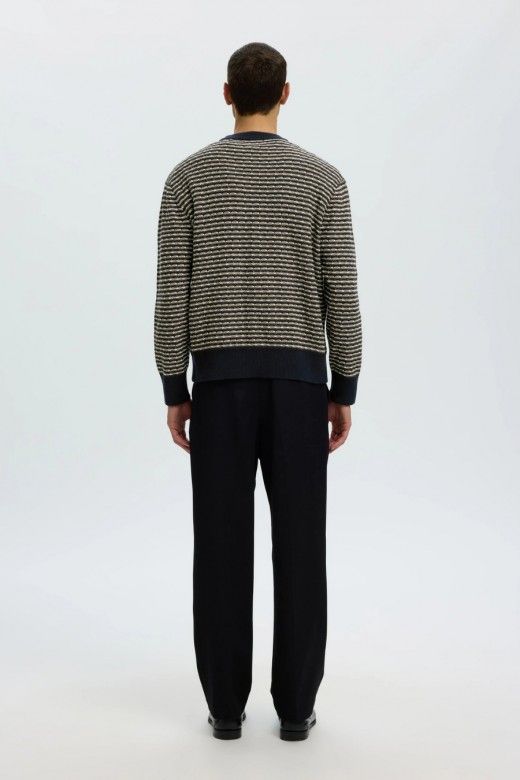 Selected Camisola Darrell de Malha Texturada de Homem Selected Camisola Darrell de Malha Texturada de Homem
