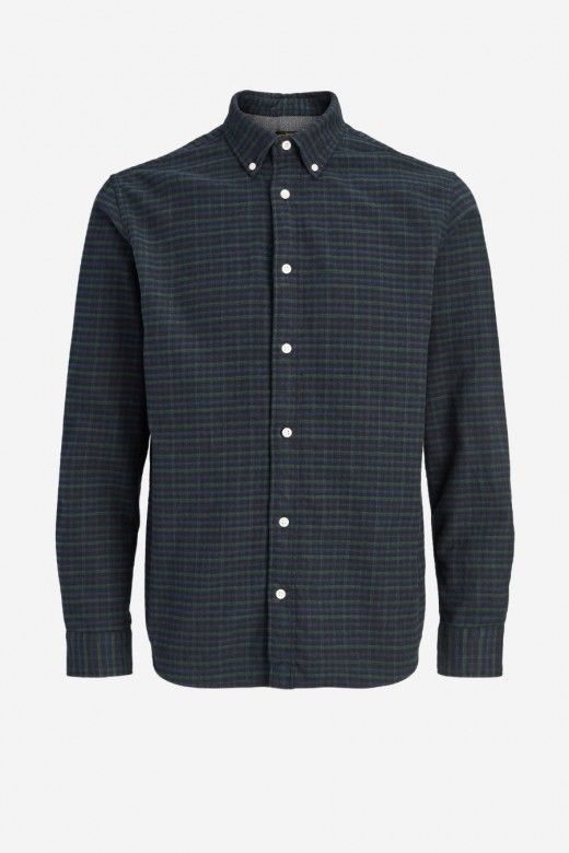 Jack & Jones Camisa Stanley de Flanela aos Quadrados de Homem Jack & Jones Camisa Stanley de Flanela aos Quadrados de Homem