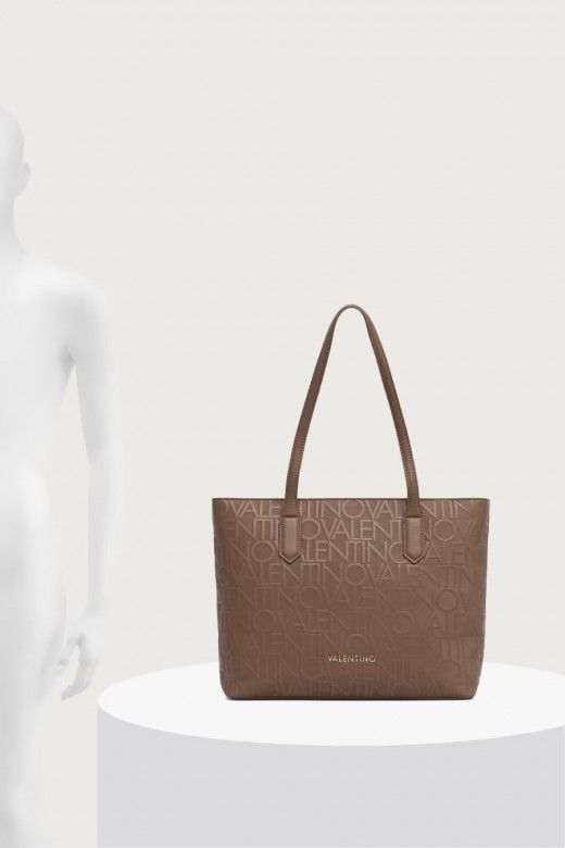 Valentino Mala Shopper Gynevra Re com Monograma de Mulher Valentino Mala Shopper Gynevra Re com Monograma de Mulher