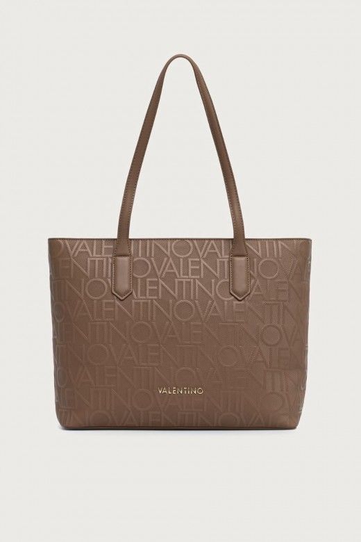 Valentino Mala Shopper Gynevra Re com Monograma de Mulher Valentino Mala Shopper Gynevra Re com Monograma de Mulher