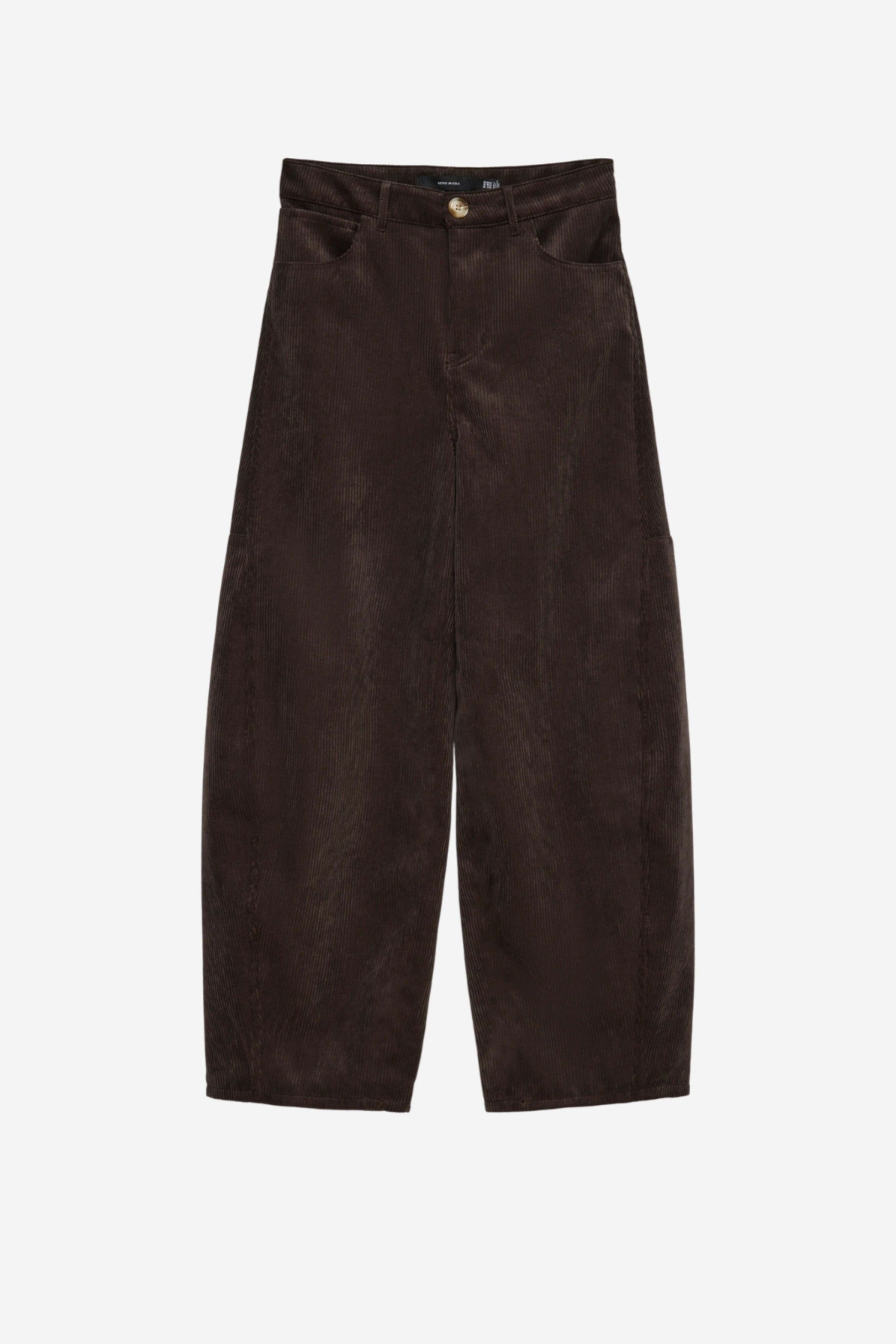 Vero Moda Calças Kaitlin de Bombazina Barrel de Mulher