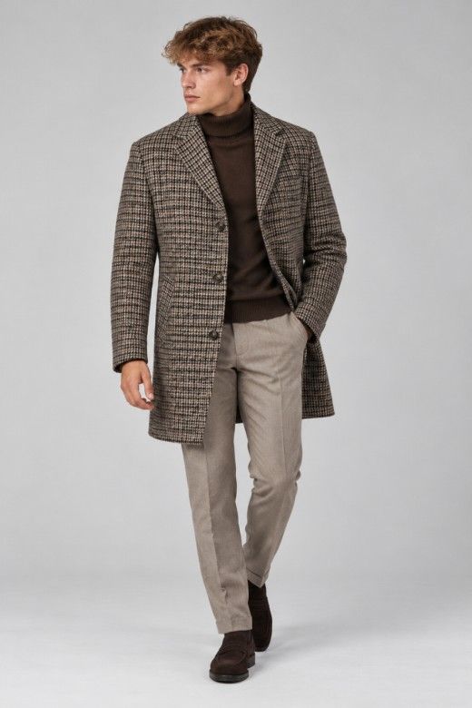 Alexander & Co. Sobretudo Eibar Xadrez de Homem Alexander & Co. Sobretudo Eibar Xadrez de Homem