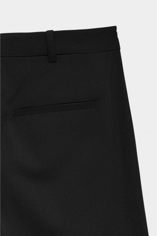Vero Moda Calças Demia de Perna Larga com Pregas de Mulher Vero Moda Calças Demia de Perna Larga com Pregas de Mulher