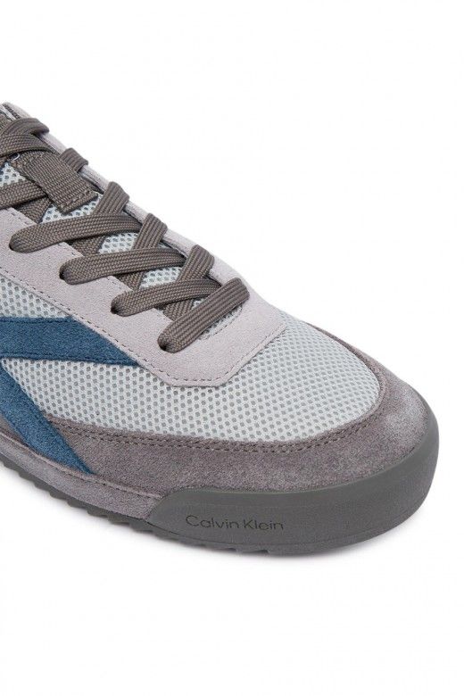 Calvin Klein Sapatilhas Low Pro Runner de Camur�a de Homem