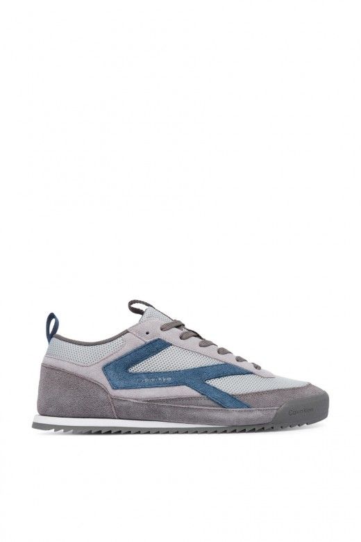 Calvin Klein Sapatilhas Low Pro Runner de Camur�a de Homem