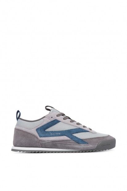Calvin Klein Sapatilhas Low Pro Runner de Camurça de Homem Calvin Klein Sapatilhas Low Pro Runner de Camurça de Homem