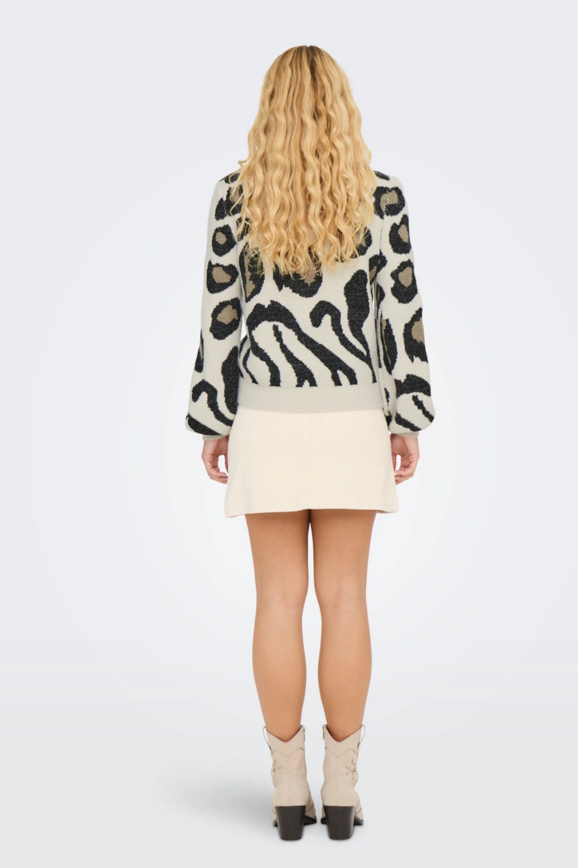 JDY Camisola Lorraine com Padrão Animal de Mulher