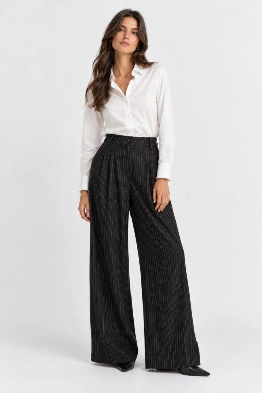 Vero Moda Calças Stella de Risca Fina de Mulher Vero Moda Calças Stella de Risca Fina de Mulher