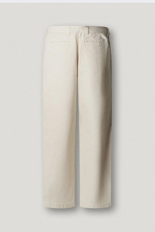 Pepe Jeans Calças Chino de Bombazina de Corte Descontraído de Homem Pepe Jeans Calças Chino de Bombazina de Corte Descontraído de Homem