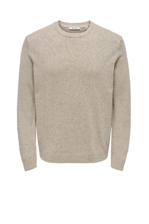 ONLY & SONS Camisola Michael de Malha Salpicada de Homem ONLY & SONS Camisola Michael de Malha Salpicada de Homem