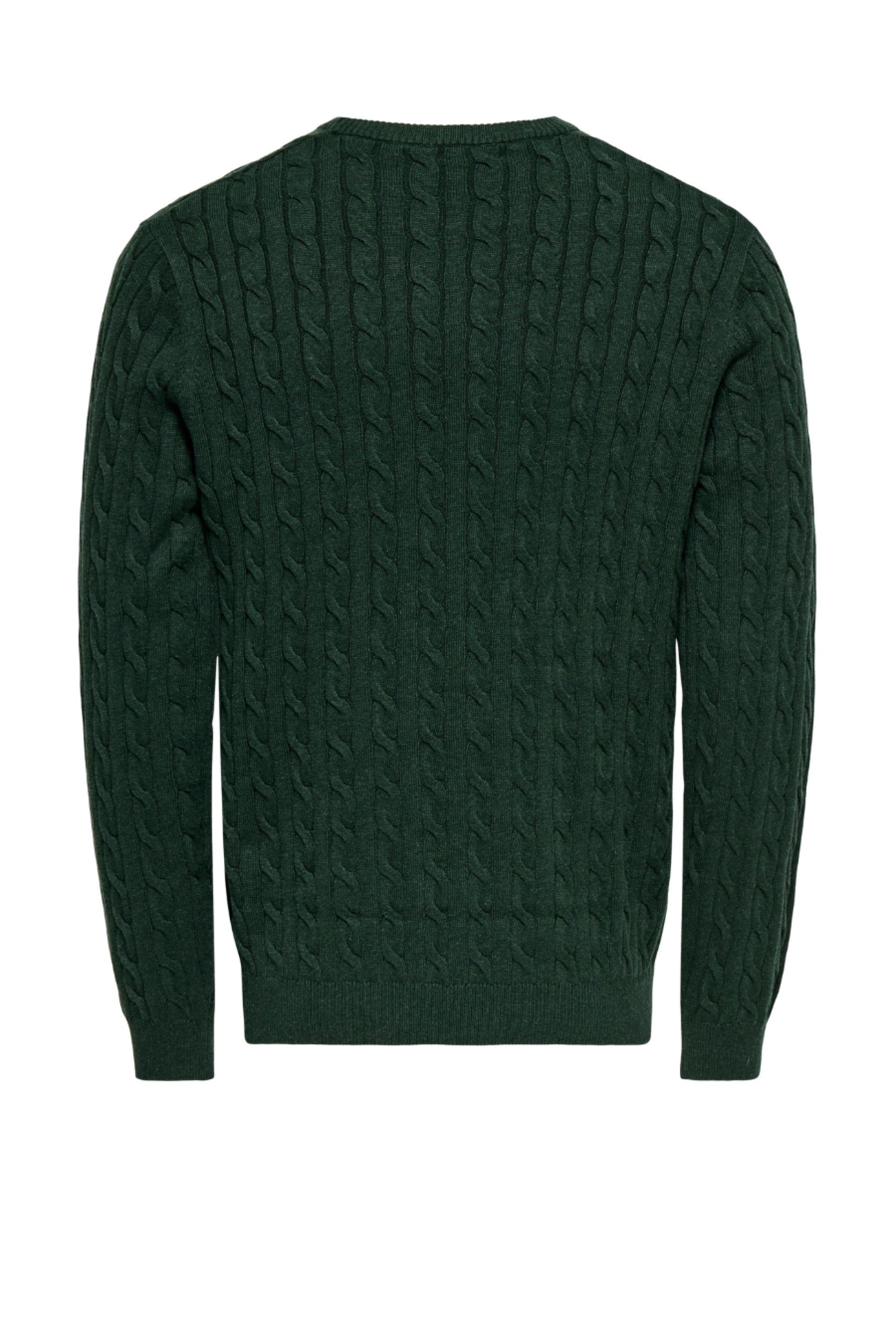 ONLY & SONS Camisola Loui de Malha com Tranças de Homem
