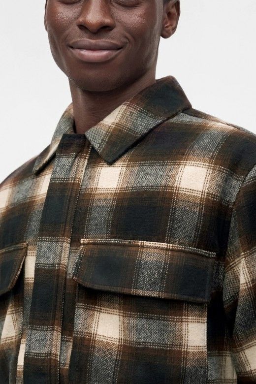 ONLY & SONS Sobrecamisa Paulo aos Quadrados de Homem ONLY & SONS Sobrecamisa Paulo aos Quadrados de Homem