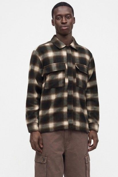 ONLY & SONS Sobrecamisa Paulo aos Quadrados de Homem ONLY & SONS Sobrecamisa Paulo aos Quadrados de Homem