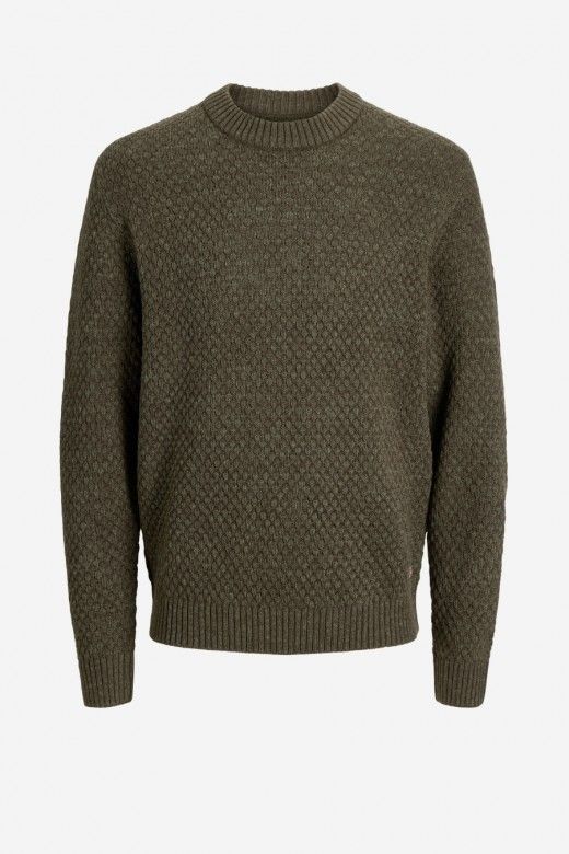 Jack & Jones Camisola Blake de Malha Texturada de Homem Jack & Jones Camisola Blake de Malha Texturada de Homem