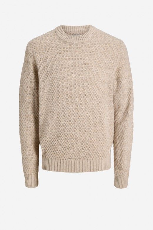 Jack & Jones Camisola Blake de Malha Texturada de Homem Jack & Jones Camisola Blake de Malha Texturada de Homem