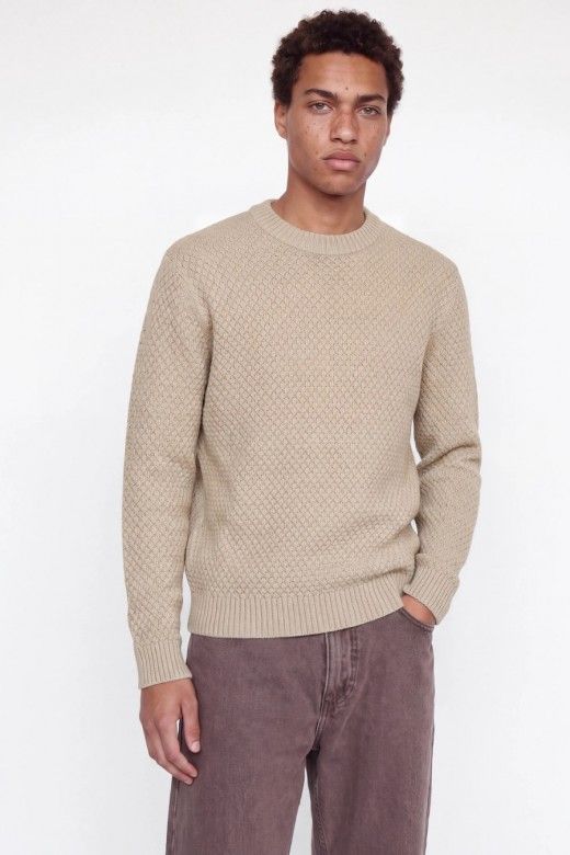 Jack & Jones Camisola Blake de Malha Texturada de Homem Jack & Jones Camisola Blake de Malha Texturada de Homem